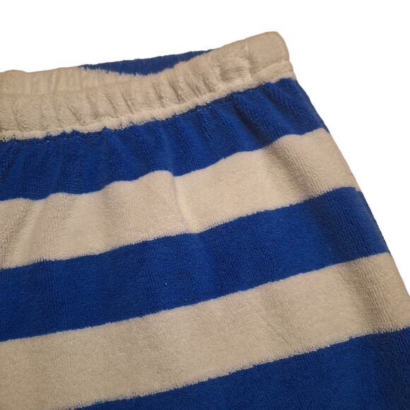 Mini Boden bold striped towelling shorts - Picture 6 of 13